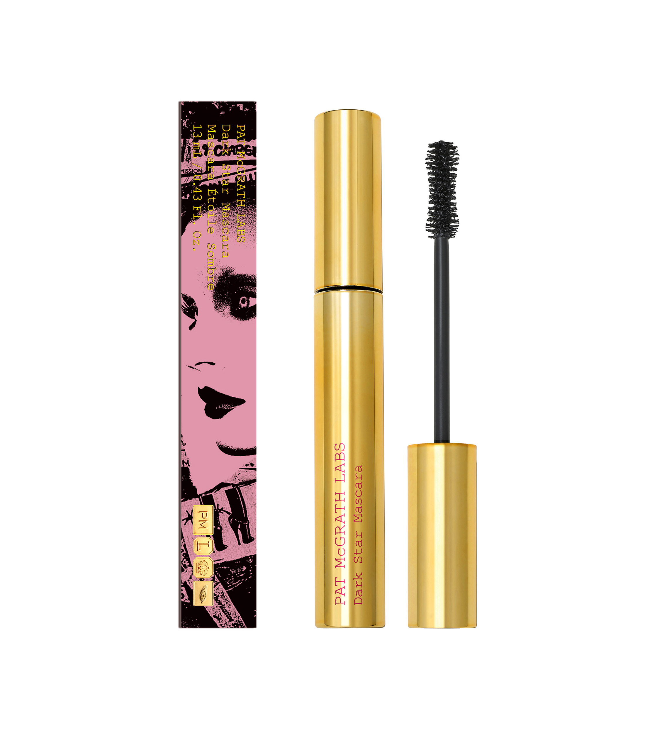 Mascara de Pestanas Dark Star Black, 13 ml